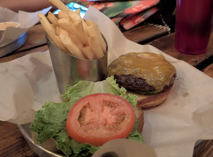 Station Tavern signature dishes San Diego Burger 
Turkey Burger
Sloppy Joe